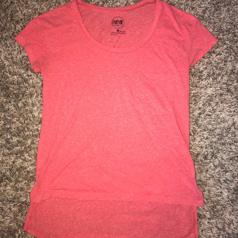 Energie light red t shirt